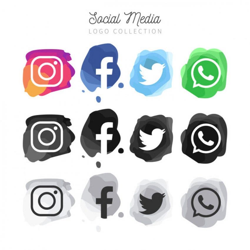 Custom app icons selection from Freepik