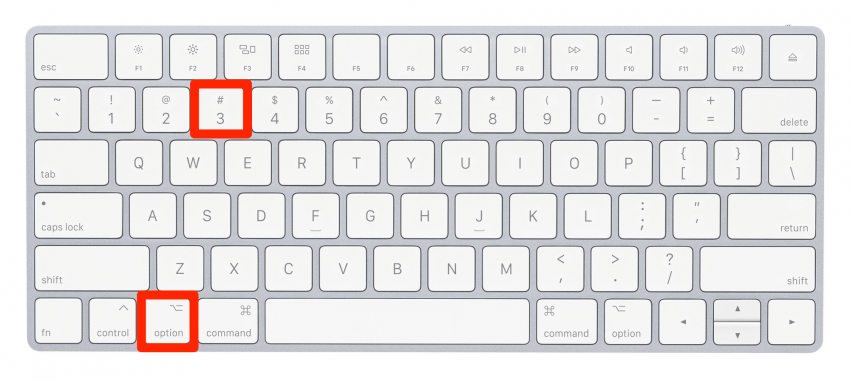 trademark symbol mac keyboard