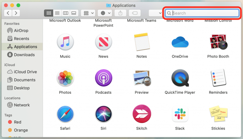 How to open applications on mac with finder