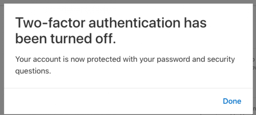 two factor authentication for iphone