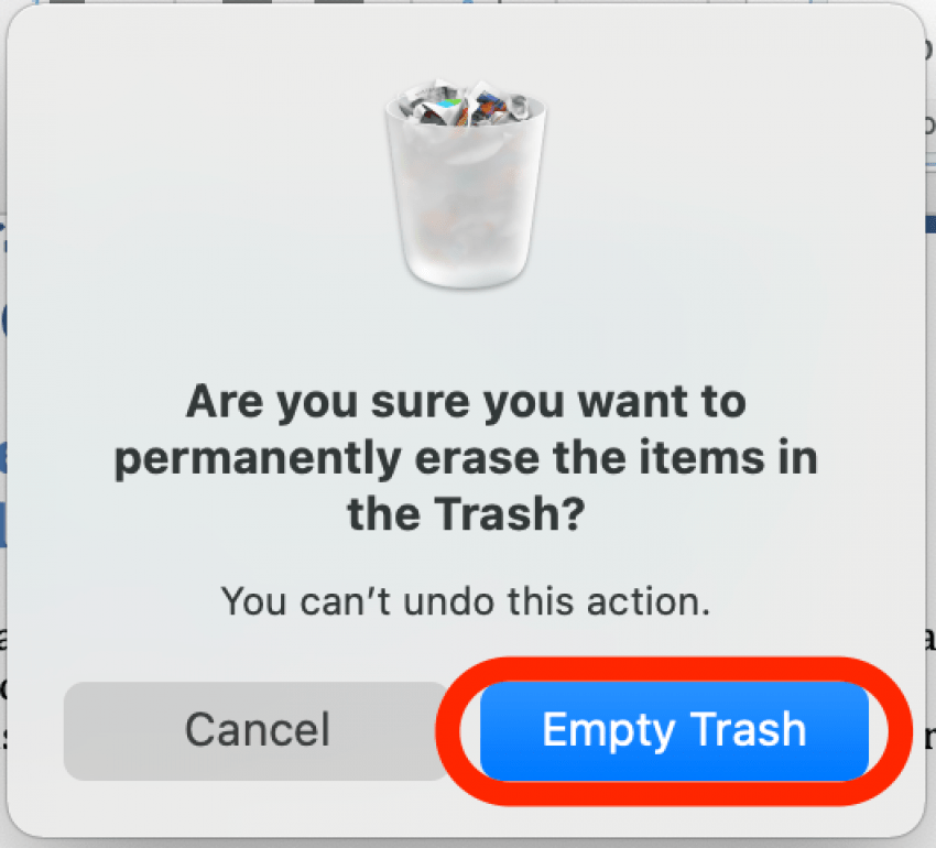How to Empty Trash on Mac to Free Up Mac Storage