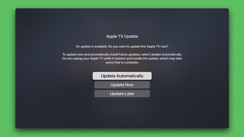loop Whirlpool Forsøg How to Update Apple TV