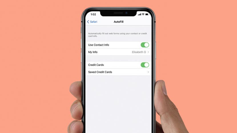 autofill your username and password in safari on iphone