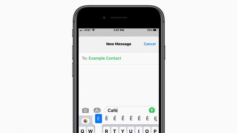 How To Type E Other Accent Marks On The Iphone Keyboard