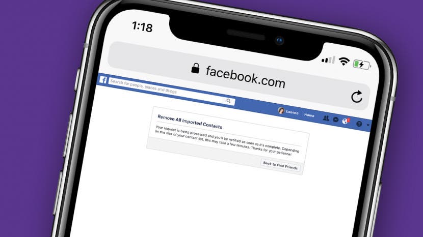 How To Stop Facebook From Accessing Your Contacts On Iphone