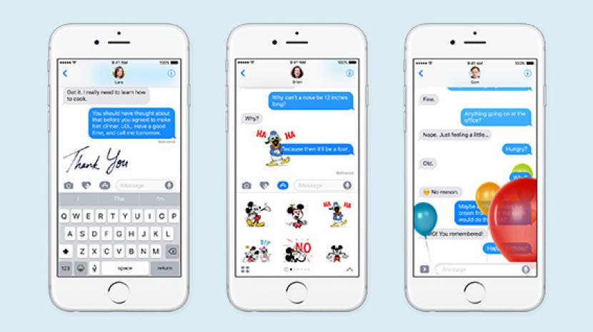 Your Guide to the Messages App in iOS 10