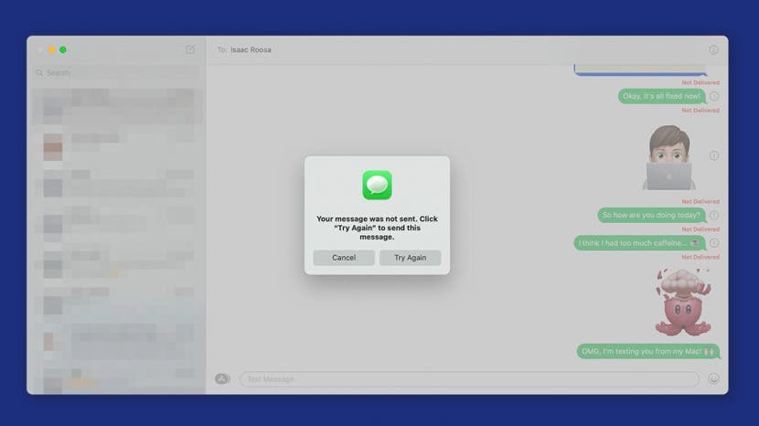 how to use imessage on mac when lost iphone