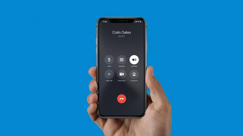 How to use speakerphone on iphone