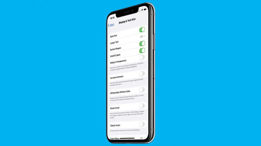 Use display and text size preferences on your iPhone, iPad, and iPod touch - Apple Support (PH)