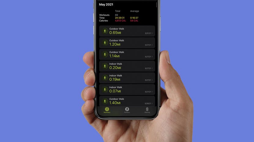 How to See Apple Watch Workouts in the Fitness App on iPhone