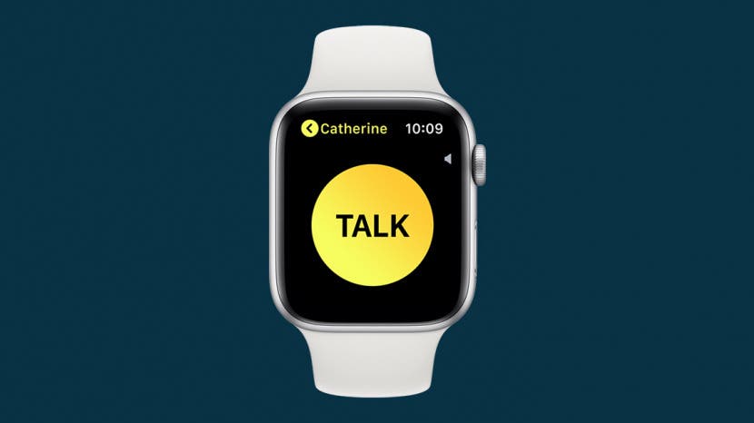 what is the walkie talkie feature on apple watch