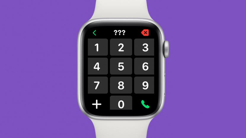 how to find the phone number of your apple watch