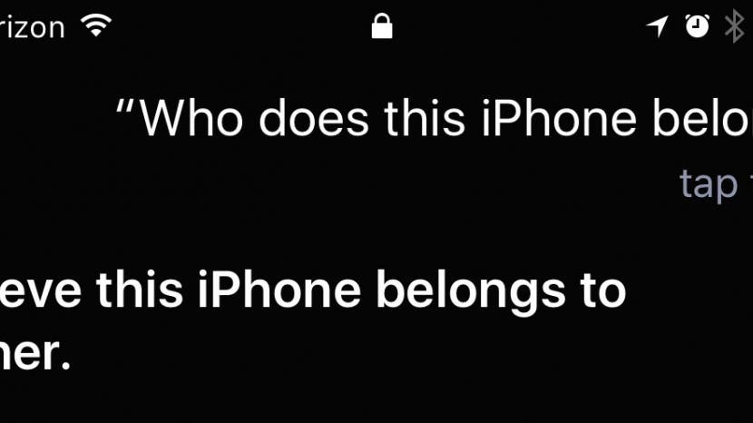 Find an iPhone or iPad? Siri Will Tell You Who Owns It