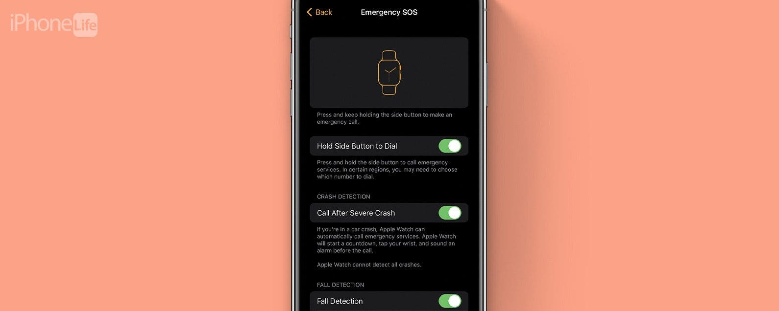 Use Crash Detection on iPhone or Apple Watch to call for help in an accident - Apple Support