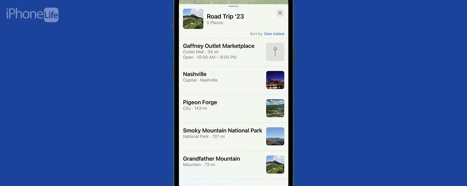 apple maps tours