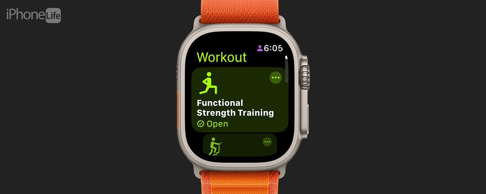 Apple watch sales workout strength training