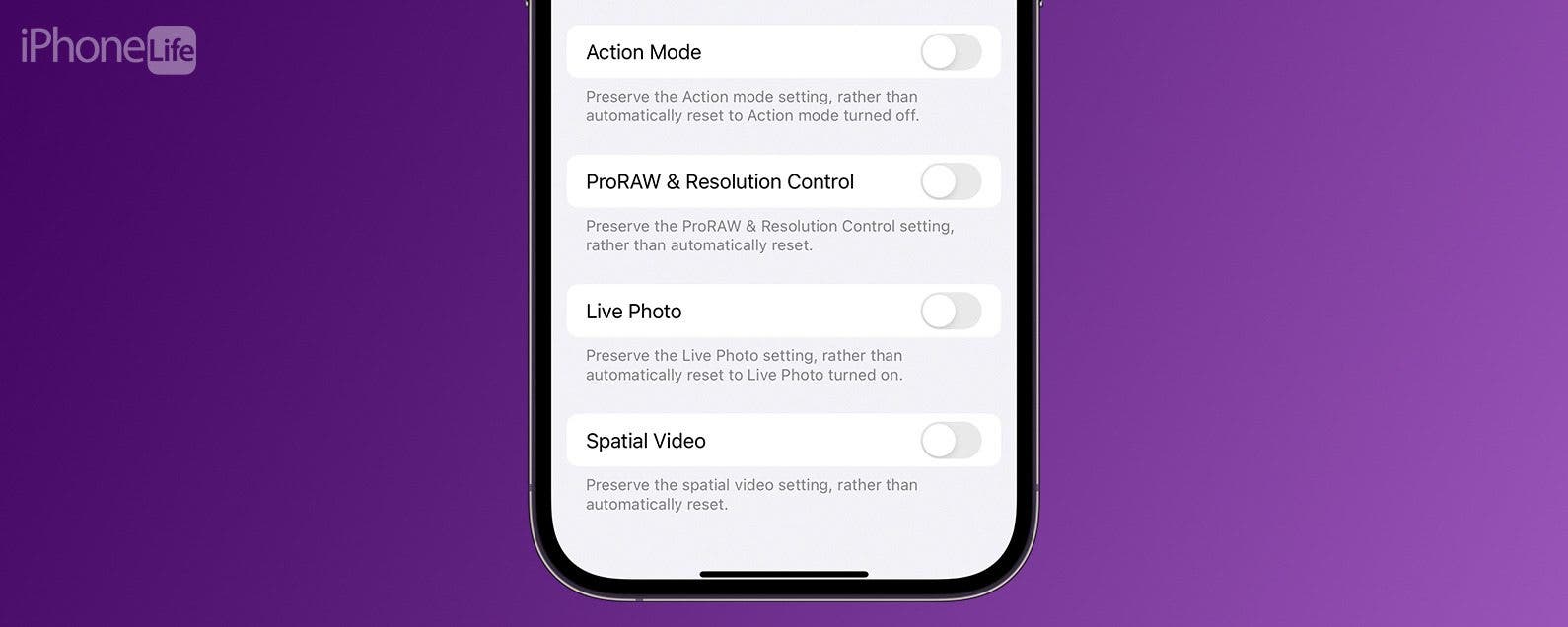 Solved iPhone Keeps Turning Off Live Photos