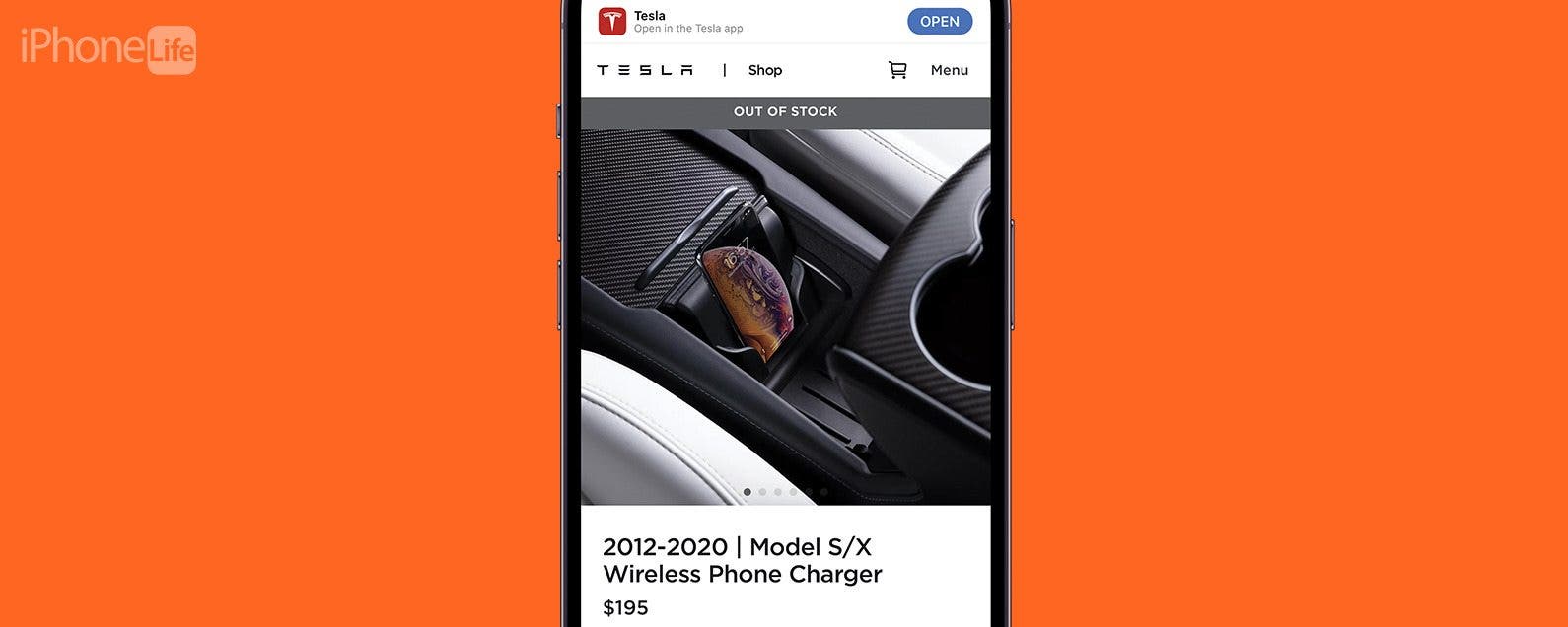 Spigen OneTap Pro MagSafe Car Charger/Car Holder for Tesla Model S/3/X/Y