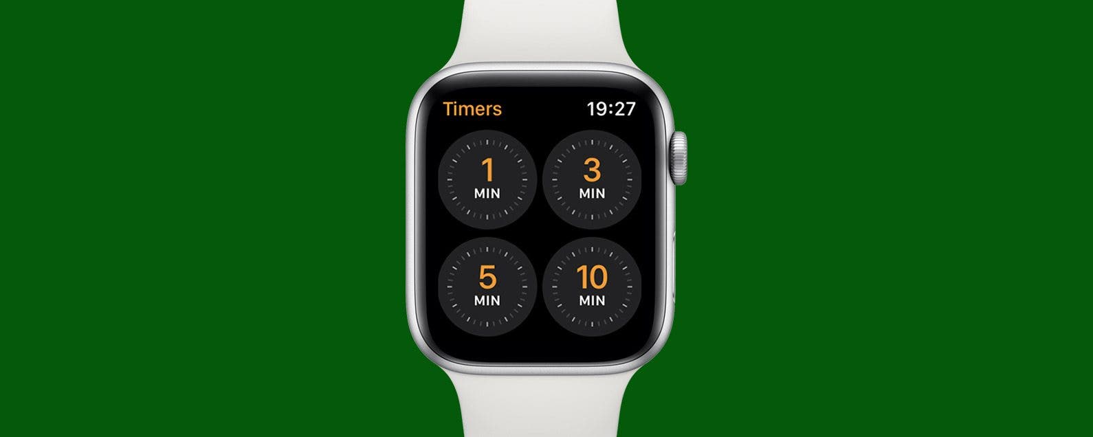 How to set timer on apple watch