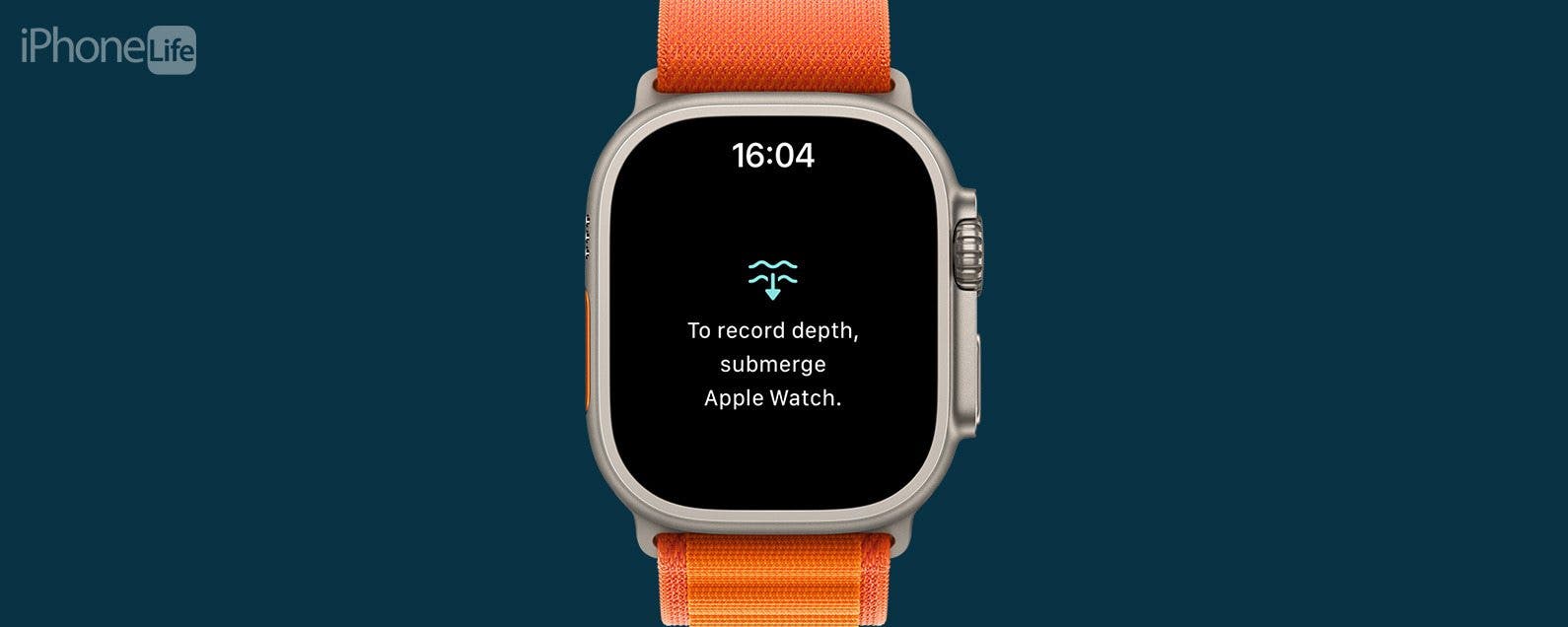 snelweg spreken aantal How to Use the Depth App on the Apple Watch Ultra