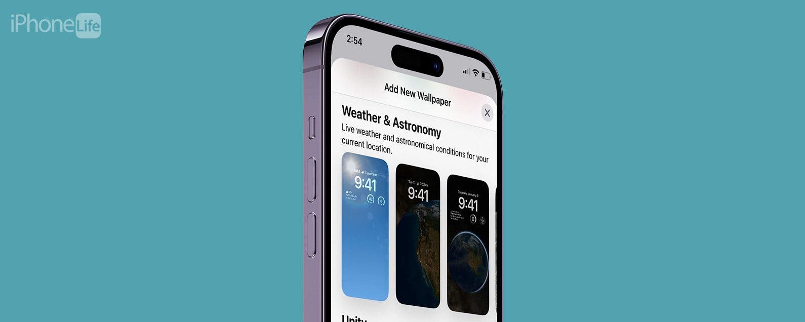 Iphone best sale wallpaper settings