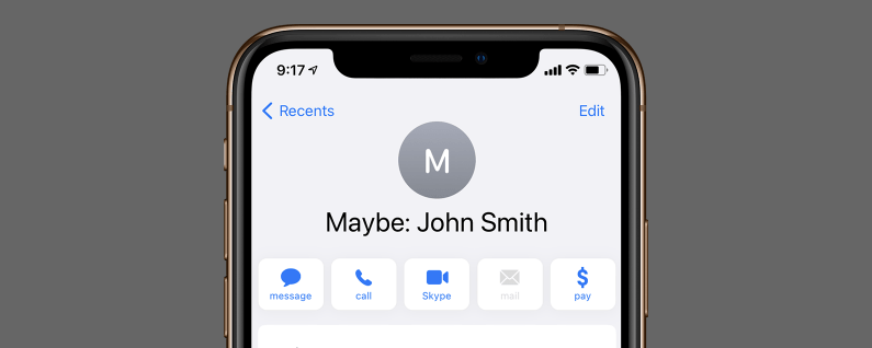 Why Does My iPhone Contact Say Maybe?