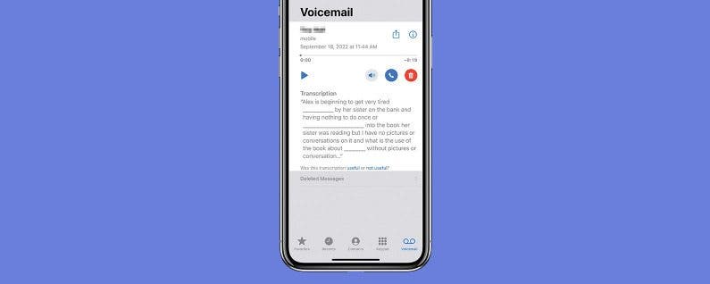How to Set Up & Use Voicemail Transcription on iPhone (iOS 16)