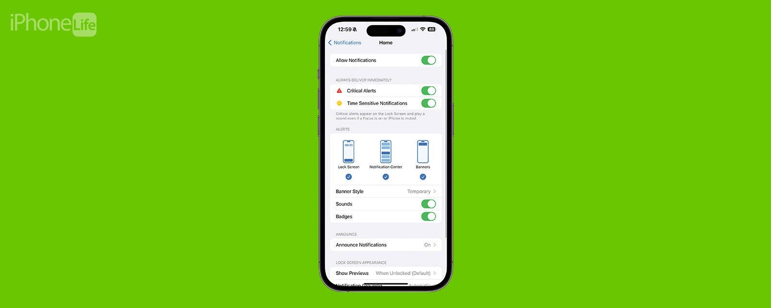 Fixed: iPhone Stuck on Home Would Like To Send You Critical Alerts (iOS 17)