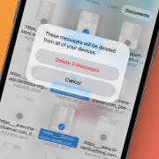 How to Delete Attachments But Not Conversations in Messages