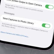 How to Save Photos Captured Via Messages Camera (or Not)