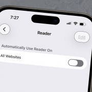 How to Disable Reader Mode in Safari for All Webpages