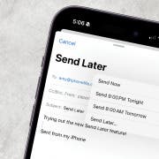 How to Schedule an Email on iPhone