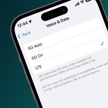 How to Turn Off 5G on iPhone