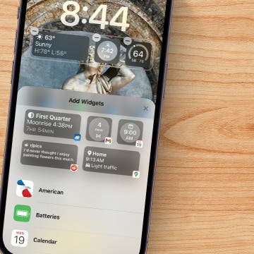 How to Add Widgets to iPhone's Lock Screen