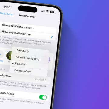 How to Stop Notifications on iPhone for People & Apps