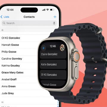 How to Sync Contacts to Apple Watch from iPhone