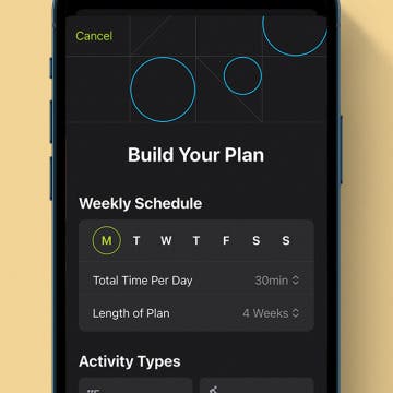 Build a Custom Workout Plan in Apple Fitness+ (iOS 17)