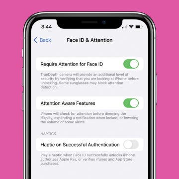 How to Disable Your iPhone's Attention Aware Features