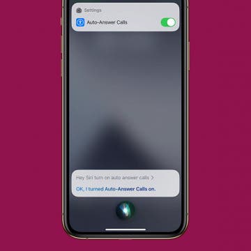 Now Siri Can Enable Auto Answer iPhone