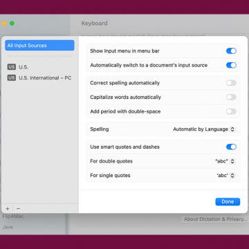 How to Turn Off Auto-Caps on Mac (iOS 17)