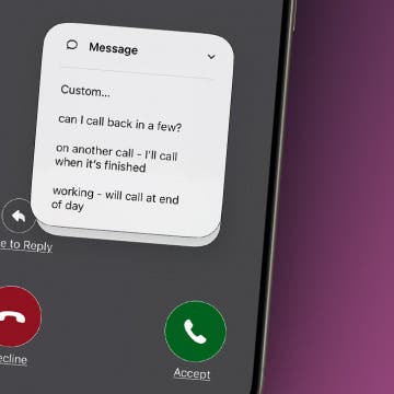 How to Respond to Calls with an Automatic Text Response