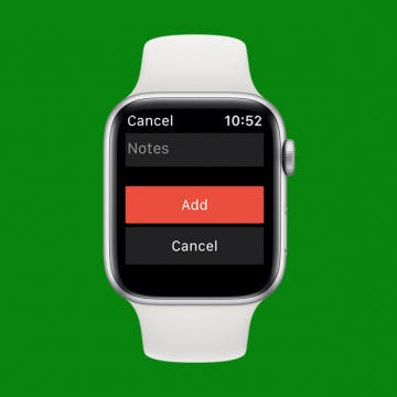 Add calendar event using Apple Watch