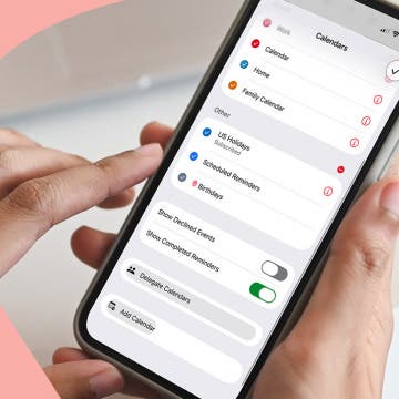 How to Create a Family Calendar on Your iPhone & iPad