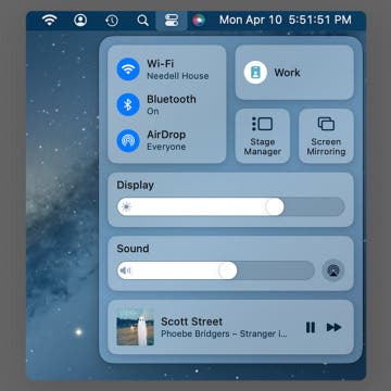 How to Find the Control Center on Mac
