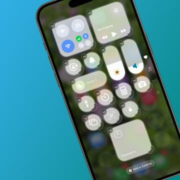 How to Customize the Control Center on Your iPhone