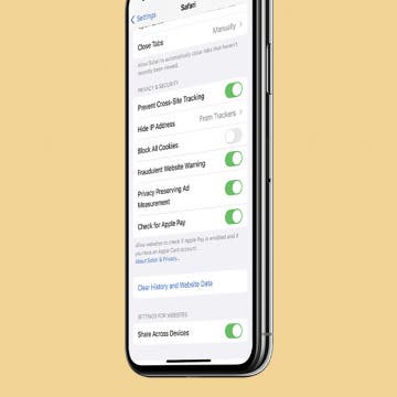 How to Enable Cookies on Your iPhone
