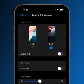 How to Turn On Dark Mode on iPhone