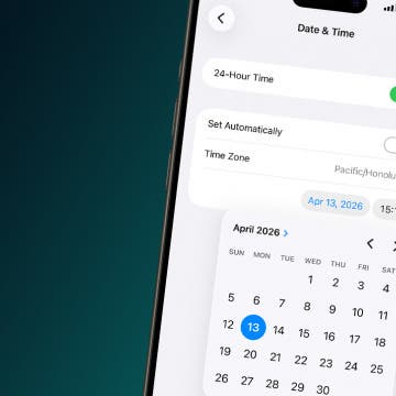 How to Easily Adjust Your Time & Date on iPhone & iPad