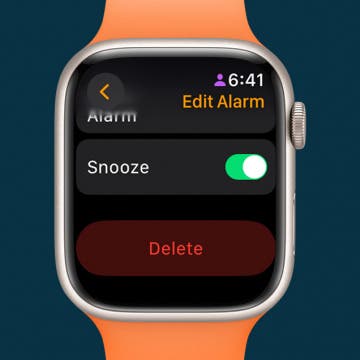 How to Delete an Alarm on Apple Watch (iOS 17)