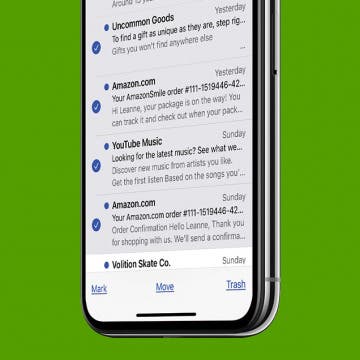 how to delete unread emails on iphone top image